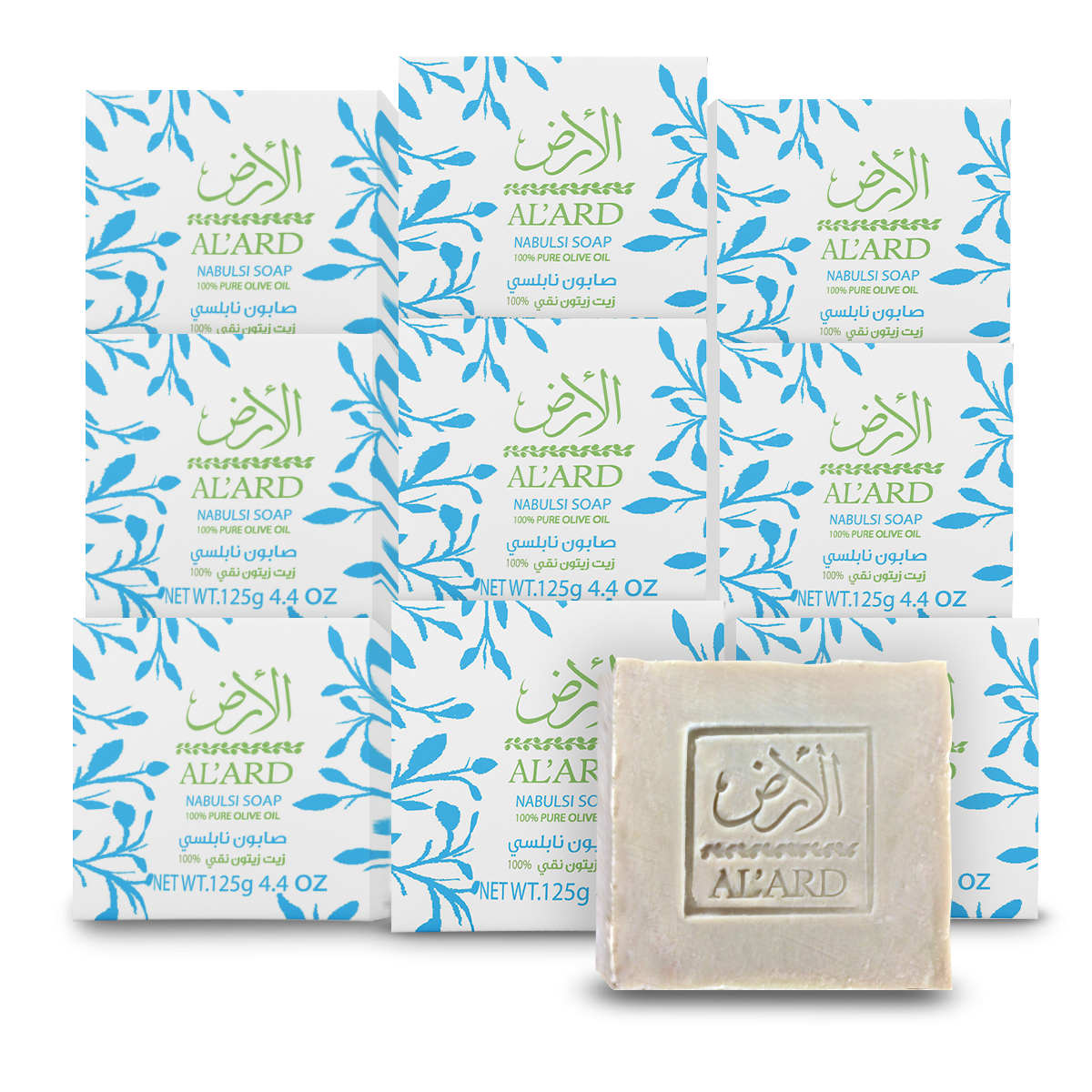 Al'ard Nabulsi Soap - 125g/4.4oz