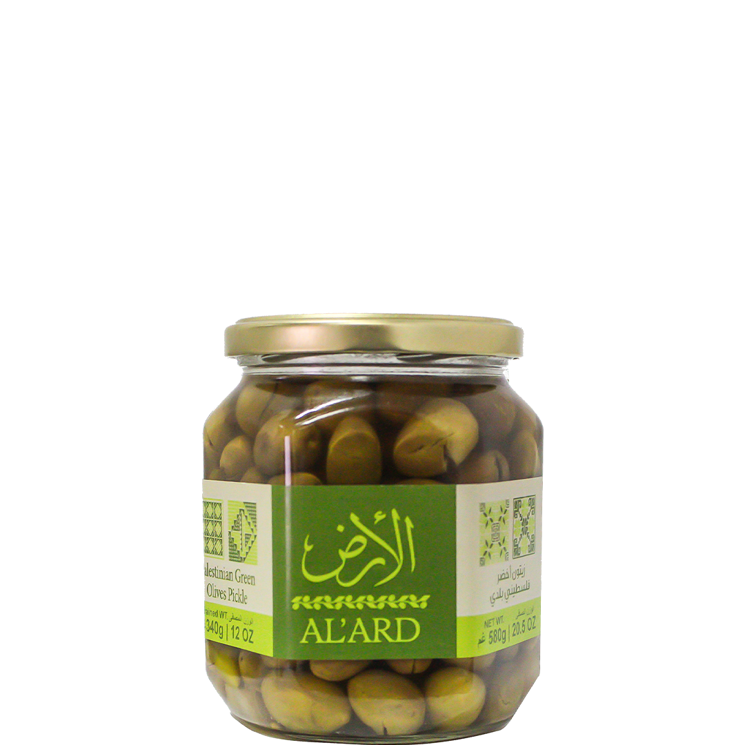 Green Olives Pickle Drained Wt. 340g/12oz (NEW Harvest 2023/2024)